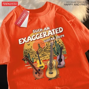 Y2k Vintage Tişört Tee Böyle bir abartılı gitar