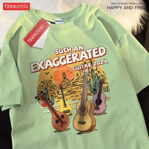 Y2k Vintage Tişört Tee Böyle bir abartılı gitar
