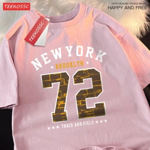 Y2k Vintage Tişört Tee Brooklyn Atletizm
