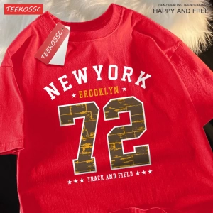 Y2k Vintage Tişört Tee Brooklyn Atletizm