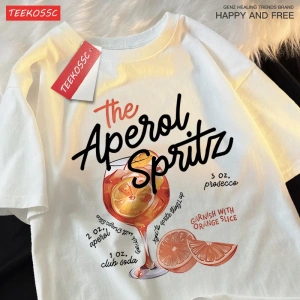 Y2k Vintage Tişört Tee Buzlu limon şarap içecek baskı