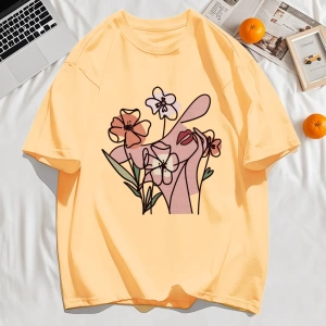 Y2k Vintage Tişört Tee Doğal Manzaranın Keyfini Çıkarılan İnsanlar Baskı
