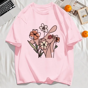 Y2k Vintage Tişört Tee Doğal Manzaranın Keyfini Çıkarılan İnsanlar Baskı