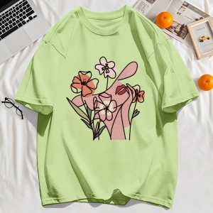 Y2k Vintage Tişört Tee Doğal Manzaranın Keyfini Çıkarılan İnsanlar Baskı