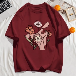 Y2k Vintage Tişört Tee Doğal Manzaranın Keyfini Çıkarılan İnsanlar Baskı