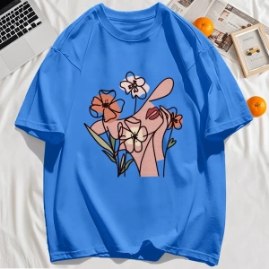 Y2k Vintage Tişört Tee Doğal Manzaranın Keyfini Çıkarılan İnsanlar Baskı