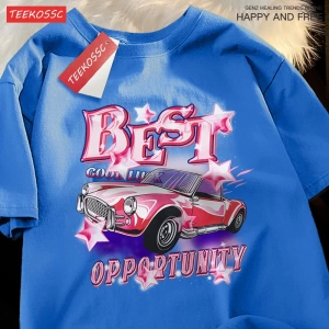 Y2k Vintage Tişört Tee En iyi fırsat Cood Luck