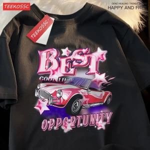 Y2k Vintage Tişört Tee En iyi fırsat Cood Luck