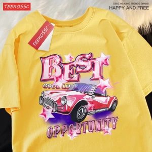 Y2k Vintage Tişört Tee En iyi fırsat Cood Luck