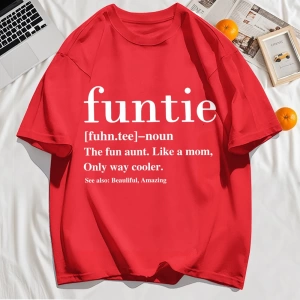 Y2k Vintage Tişört Tee Funtie Anne Gibi Eğlenceli Teyze Baskı