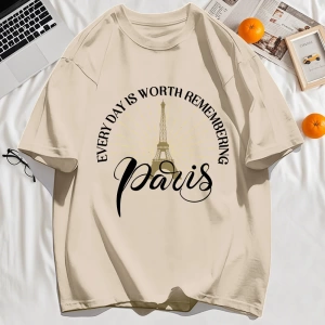 Y2k Vintage Tişört Tee Her Gün Hatırlamaya Değer Baskı