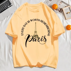 Y2k Vintage Tişört Tee Her Gün Hatırlamaya Değer Baskı
