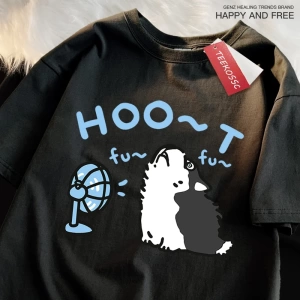 Y2k Vintage Tişört Tee Husfans üfleme fanlar baskı