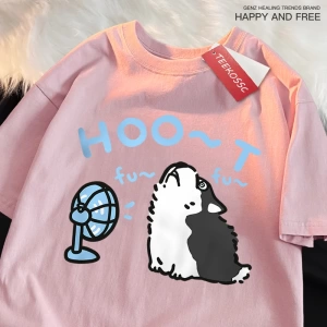Y2k Vintage Tişört Tee Husfans üfleme fanlar baskı