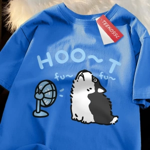 Y2k Vintage Tişört Tee Husfans üfleme fanlar baskı