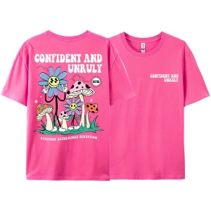 Y2k Vintage Tişört Tee Kendinden emin ve kaba tutum belirler yön