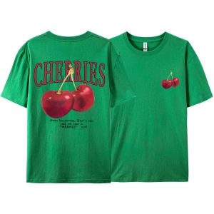 Y2k Vintage Tişört Tee Kiraz Cosh sevgililer komik