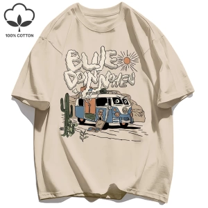 Y2k Vintage Tişört Tee Lütfen Amerikan Retro Karikatür