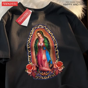 Y2k Vintage Tişört Tee Nuestra Señora De Guadalupe
