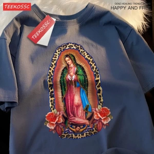 Y2k Vintage Tişört Tee Nuestra Señora De Guadalupe