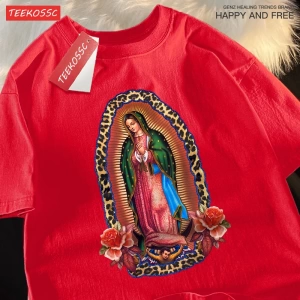 Y2k Vintage Tişört Tee Nuestra Señora De Guadalupe