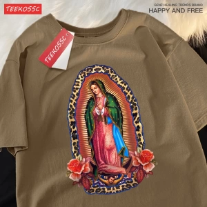 Y2k Vintage Tişört Tee Nuestra Señora De Guadalupe