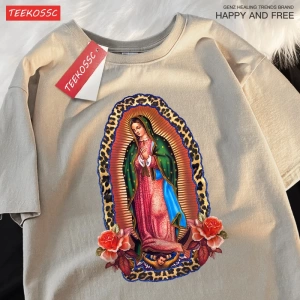 Y2k Vintage Tişört Tee Nuestra Señora De Guadalupe