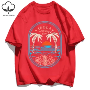 Y2k Vintage Tişört Tee Okyanus Vibw Başka Bir Paradibe