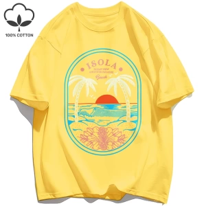 Y2k Vintage Tişört Tee Okyanus Vibw Başka Bir Paradibe