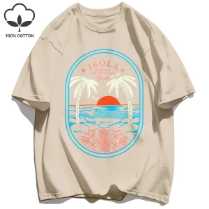 Y2k Vintage Tişört Tee Okyanus Vibw Başka Bir Paradibe