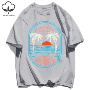 Y2k Vintage Tişört Tee Okyanus Vibw Başka Bir Paradibe
