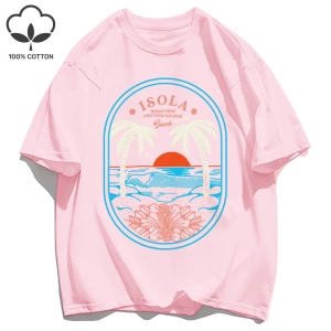 Y2k Vintage Tişört Tee Okyanus Vibw Başka Bir Paradibe