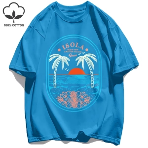 Y2k Vintage Tişört Tee Okyanus Vibw Başka Bir Paradibe