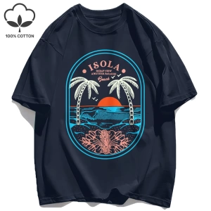 Y2k Vintage Tişört Tee Okyanus Vibw Başka Bir Paradibe