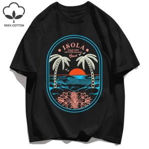 Y2k Vintage Tişört Tee Okyanus Vibw Başka Bir Paradibe