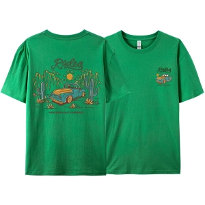 Y2k Vintage Tişört Tee Rodeg batı aşk nazikçe romantik çöl