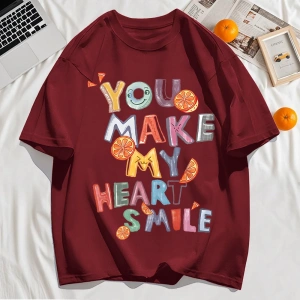 Y2k Vintage Tişört Tee Sen Kalbimi Yapın Baskı