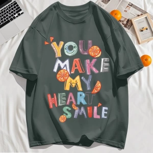 Y2k Vintage Tişört Tee Sen Kalbimi Yapın Baskı