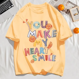 Y2k Vintage Tişört Tee Sen Kalbimi Yapın Baskı
