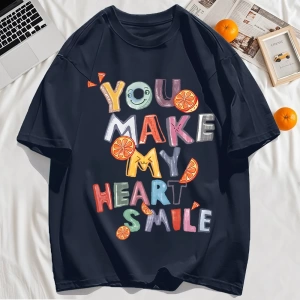 Y2k Vintage Tişört Tee Sen Kalbimi Yapın Baskı