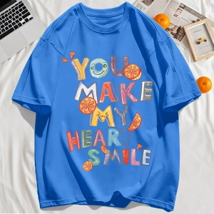 Y2k Vintage Tişört Tee Sen Kalbimi Yapın Baskı