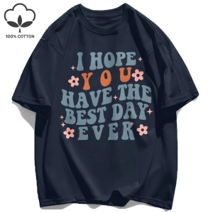 Y2k Vintage Tişört Tee Şimdiye Kadarki En İyi Gün Var Tasarım