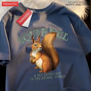 Y2k Vintage Tişört Tee Sincap bir somun tutkunları
