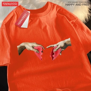 Y2k Vintage Tişört Tee Yanlışlıkla kırma aşk üstleri