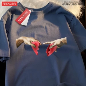 Y2k Vintage Tişört Tee Yanlışlıkla kırma aşk üstleri