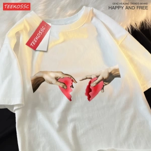 Y2k Vintage Tişört Tee Yanlışlıkla kırma aşk üstleri