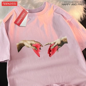 Y2k Vintage Tişört Tee Yanlışlıkla kırma aşk üstleri