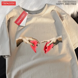 Y2k Vintage Tişört Tee Yanlışlıkla kırma aşk üstleri