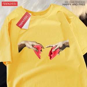 Y2k Vintage Tişört Tee Yanlışlıkla kırma aşk üstleri
