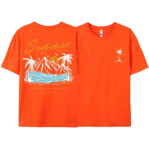 Y2k Vintage Tişört Tee Yaz tekrar Set macera California